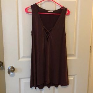 Maroon Dress